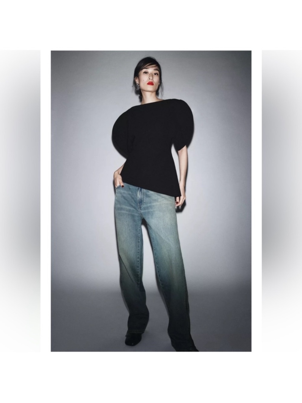 PUFF SLEEVE TOP ZW COLLECTION